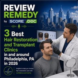 Cover art for 3 Best Hair Restoration and Transplant Clinics in and around Philadelphia, PA in 2026