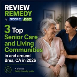Cover art for 3 Top Senior Care and Living Communities in and around Brea, CA in 2026